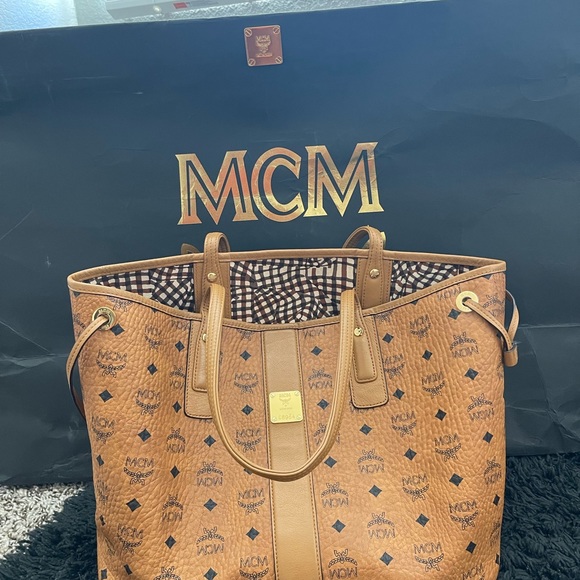 Gently Used Mcm Tote - Picture 1 of 5